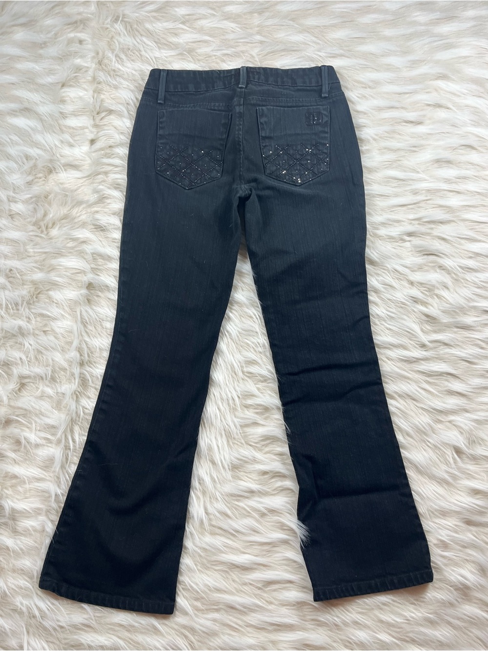 Joe's Jean Honey Women's 28x28 Mid Rise Bootcut Black - Picture 3 of 5